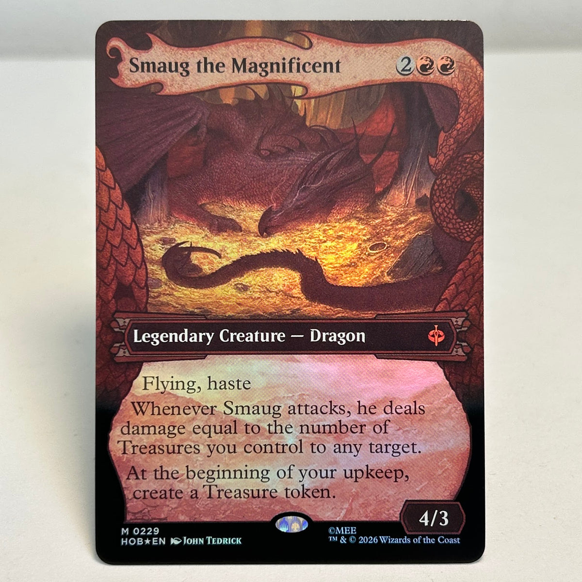 Smaug the Magnificent - The Hobbit #229 - Foil