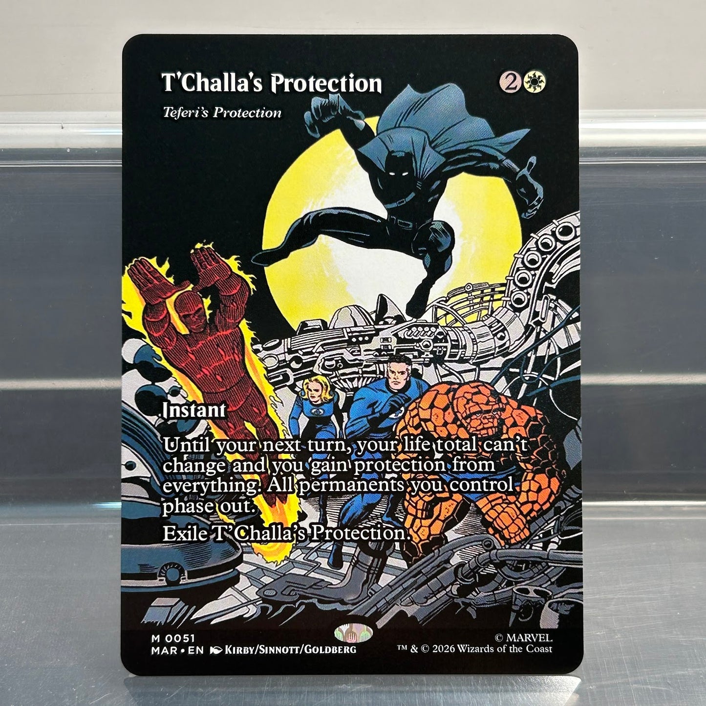 Teferi's Protection (T'Challa's Protection) - Marvel Universe #51 - No Foil