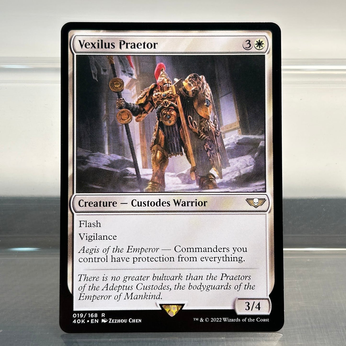 Vexilus Praetor - Warhammer 40K Commander - No Foil