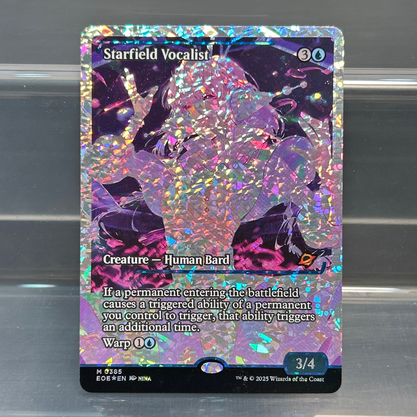 Starfield Vocalist - Edge of Eternities #385 - Fractured Foil