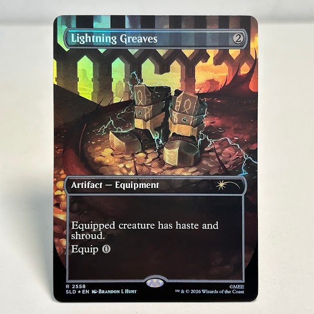 Lightning Greaves - Secret Lair #2558 - Foil