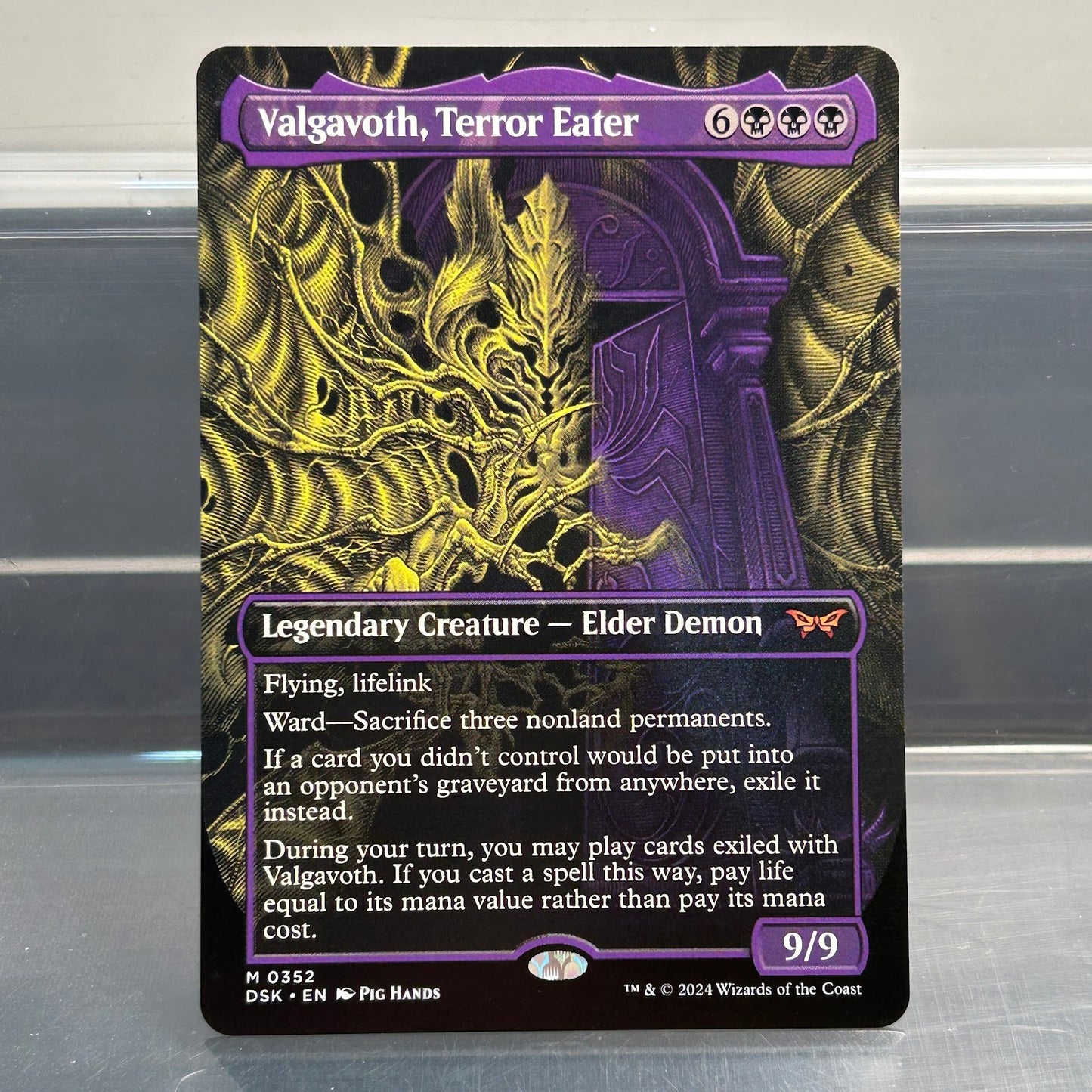 Valgavoth, Terror Eater - Duskmourn: House of Horror #352 - No Foil