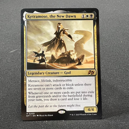 Ketramose, the New Dawn - Aetherdrift #209 - No Foil