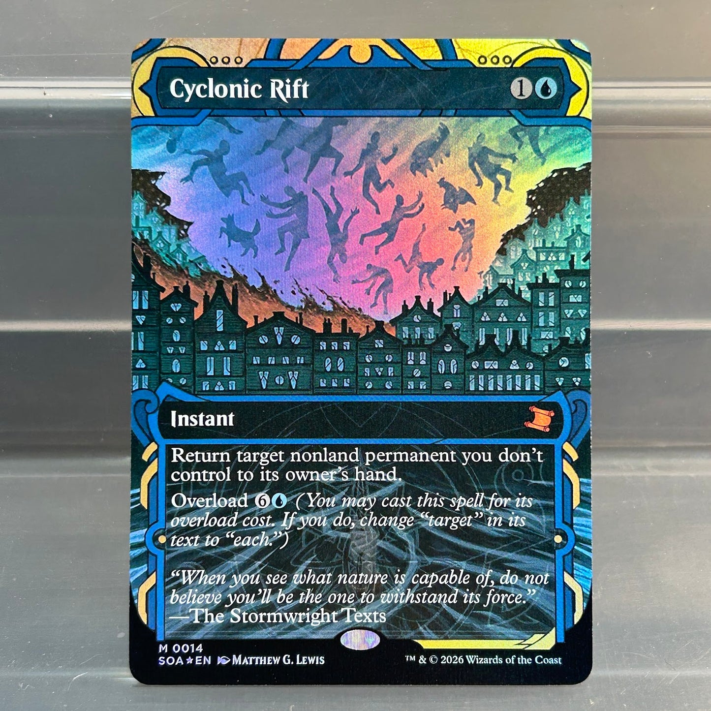 Cyclonic Rift - Secrets of Strixhaven Mystical Archive #14 - Foil