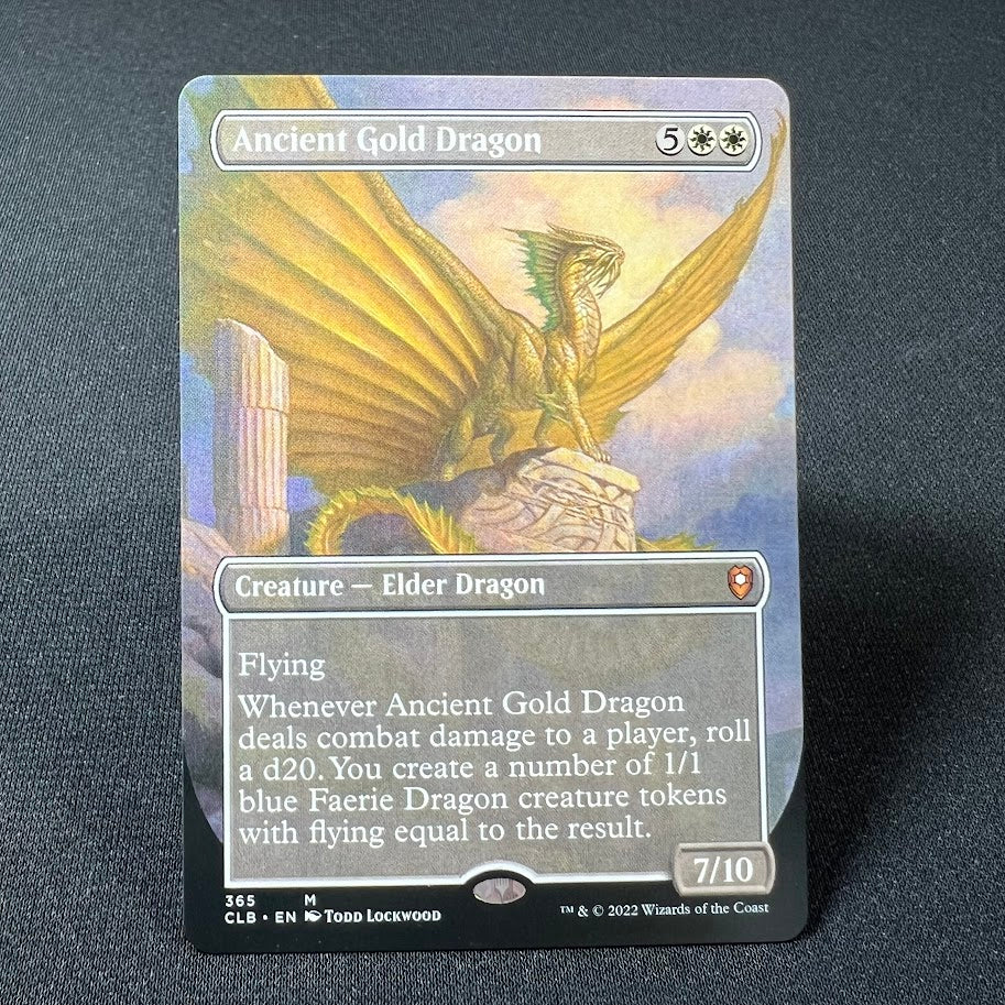 Ancient Gold Dragon - Commander Legends: Battle for Baldur's Gate #365 - No Foil