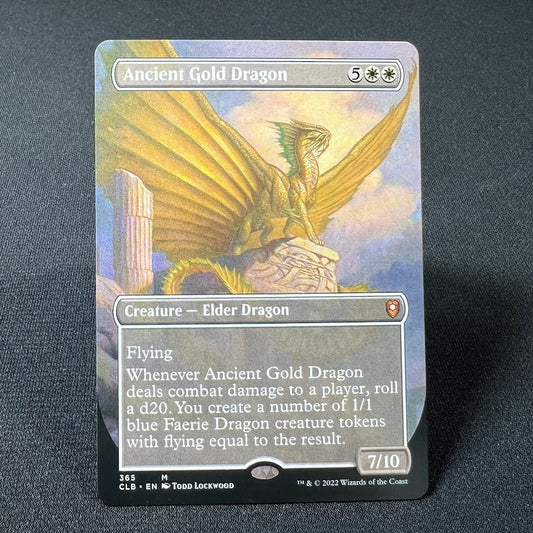 Ancient Gold Dragon - Commander Legends: Battle for Baldur's Gate #365 - No Foil