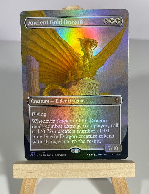 Ancient Gold Dragon - Commander Legends: Battle for Baldur's Gate #365 - Foil