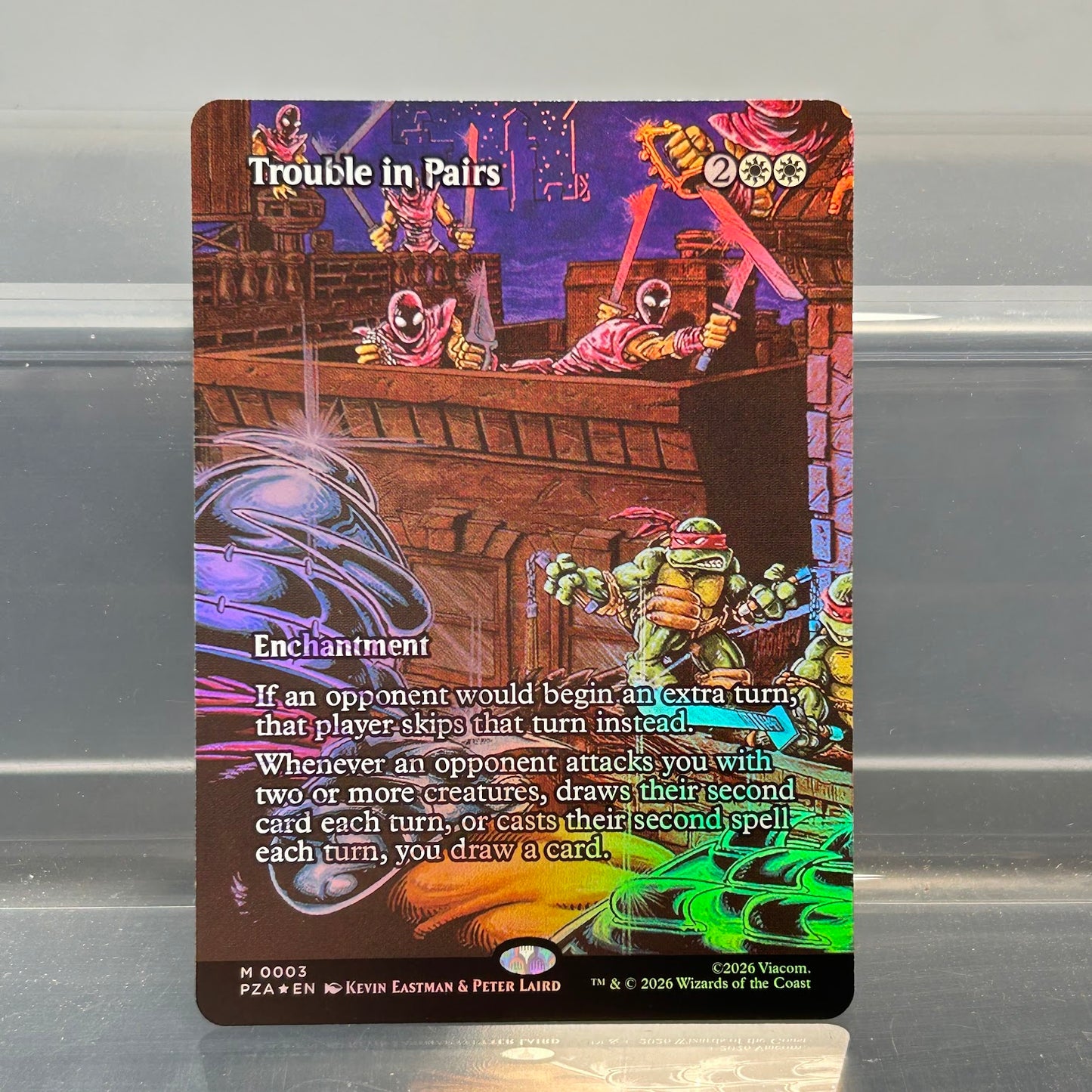 Trouble in Pairs - Teenage Mutant Ninja Turtles Source Material #3 - Foil