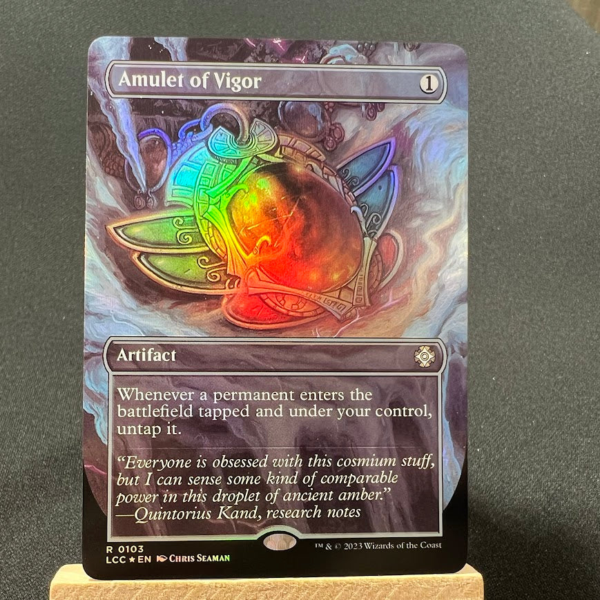 Amulet of Vigor - The Lost Caverns of Ixalan Commander #103 - Foil