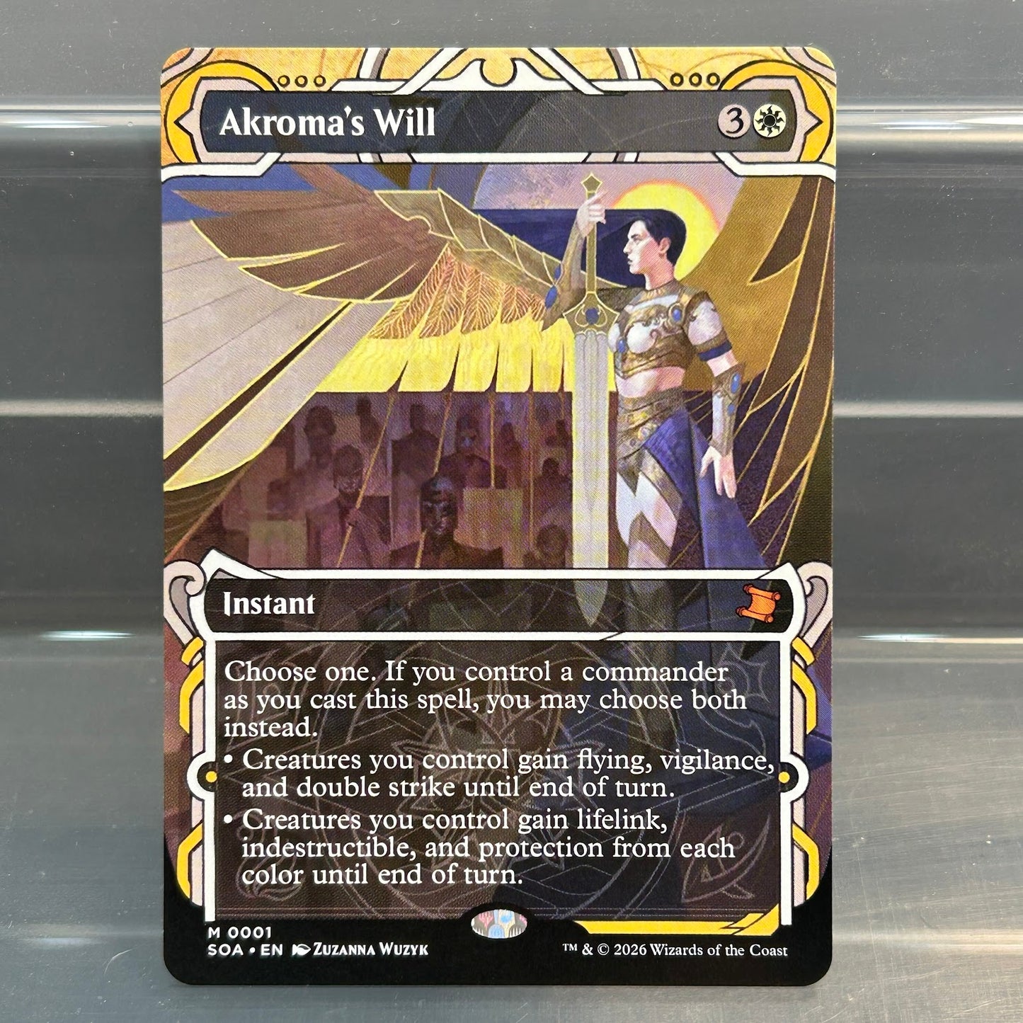 Akroma's Will - Secrets of Strixhaven Mystical Archive #1 - No Foil