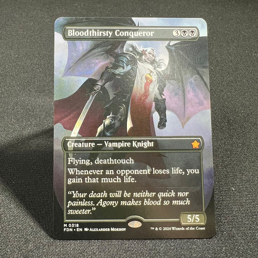 Bloodthirsty Conqueror - Foundations #318 - No Foil
