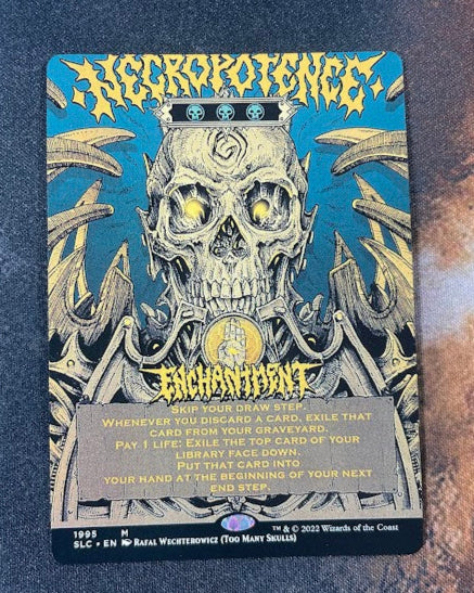 Necropotence - Secret Lair #1995 - No Foil