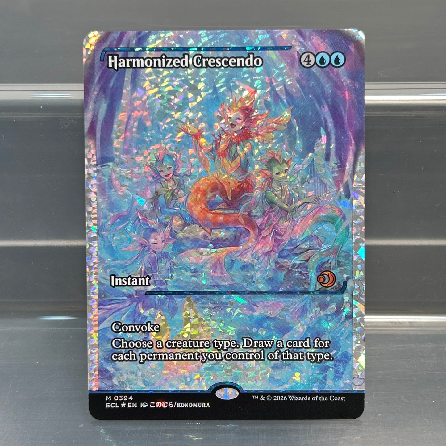 Harmonized Crescendo - Lorwyn Eclipsed #394 - Fractured Foil