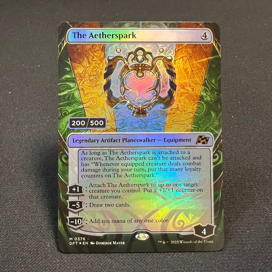 The Aetherspark - Aetherdrift #376 - Foil