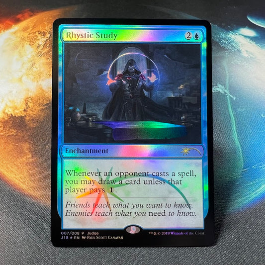 Rhystic Study - Judge Promos #7 - Foil