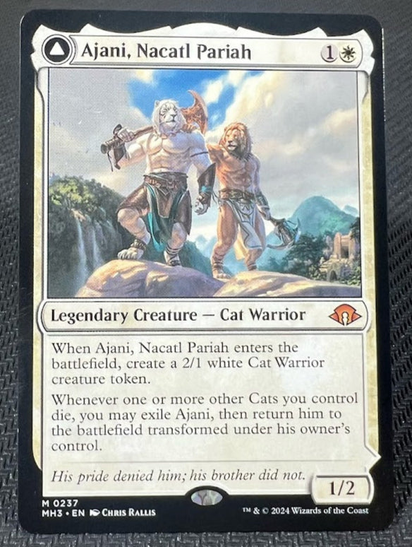 Ajani, Nacatl Pariah - Modern Horizons 3 #237 - No Foil