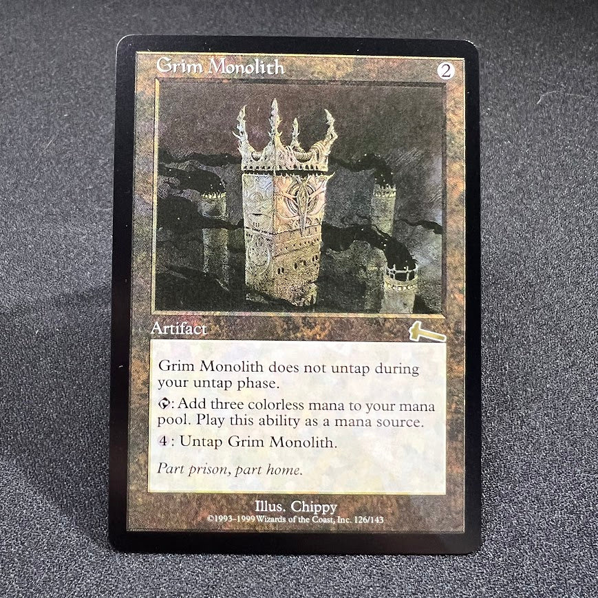 Grim Monolith - Urza's Legacy #126 - No Foil