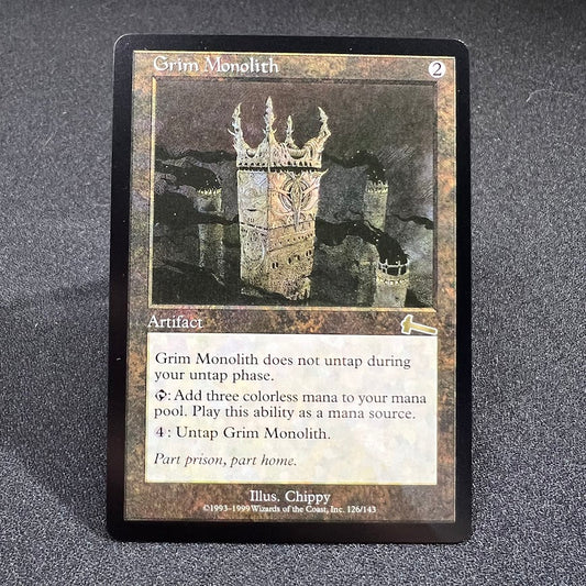 Grim Monolith - Urza's Legacy #126 - No Foil