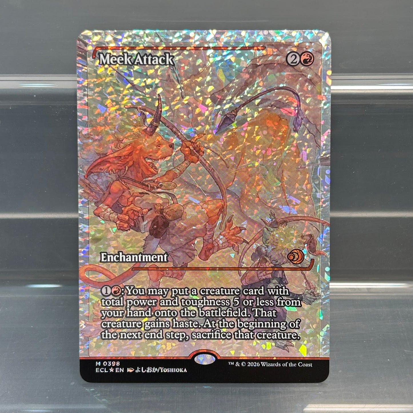 Meek Attack - Lorwyn Eclipsed #398 - Fractured Foil