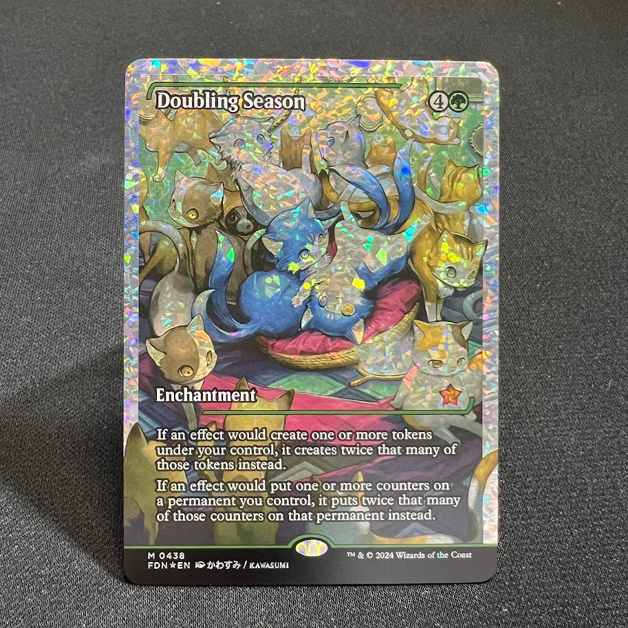 Doubling Season - Foundations #438 - Fractured Foil