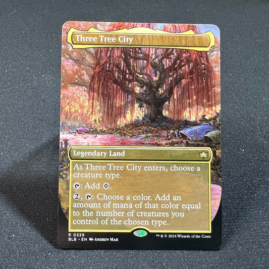 Three Tree City - Bloomburrow #339 - No Foil