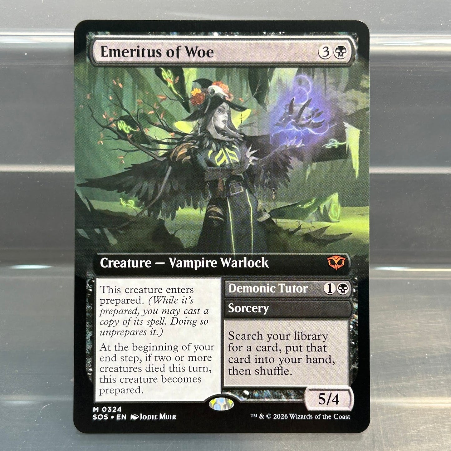 Emeritus of Woe - Secrests of Strixhaven #324 - No Foil