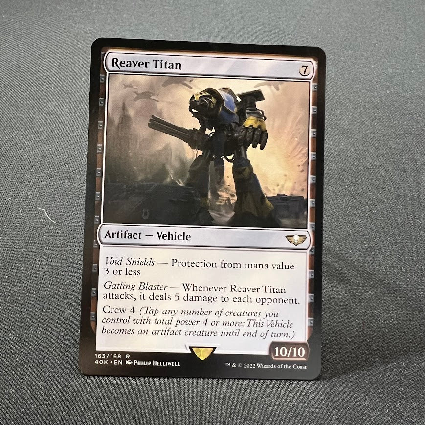 Reaver Titan - Warhammer 40K #163 - No Foil