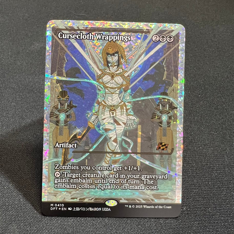 Cursecloth Wrappings - Aetherdrift #416 - Fractured Foil