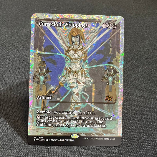 Cursecloth Wrappings - Aetherdrift #416 - Fractured Foil