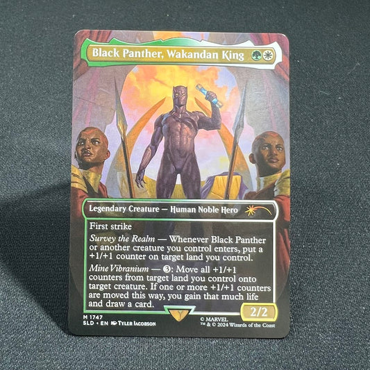 Black Panther, Wakandan King - Secret Lair #1747 - No Foil