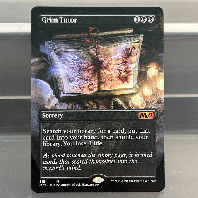 Grim Tutor - Core Set 2021 #315 - No Foil