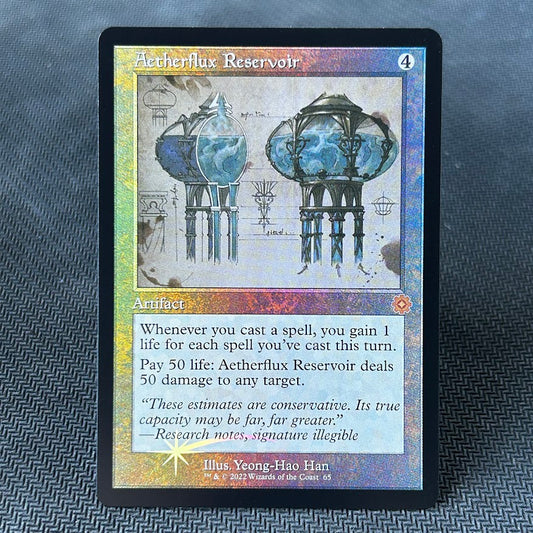 Aetherflux Reservoir - The Brothers' War Retro Artifacts #65 - Foil