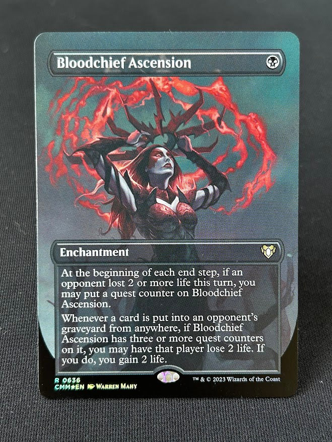 Bloodchief Ascension - Commander Masters #636 - Foil
