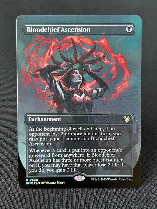 Bloodchief Ascension - Commander Masters #636 - Foil
