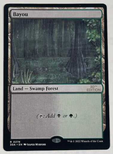 Bayou - 30th Anniversary #274 - No Foil