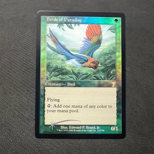 Birds of Paradise - Seventh Edition #231 - Foil