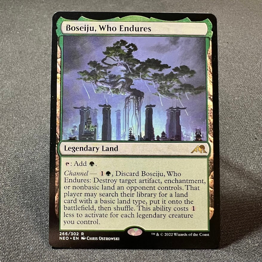 Boseiju, Who Endures - Kamigawa: Neon Dynasty #266 - No Foil