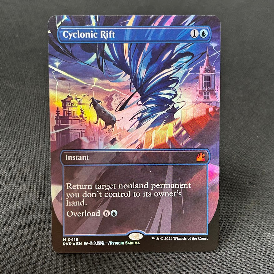 Cyclonic Rift - Ravnica Remastered #419 - Foil