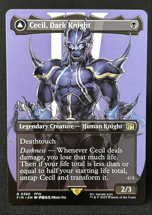 Cecil, Dark Knight - Final Fantasy #380 - No Foil