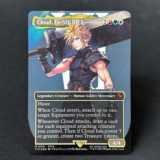 Cloud, Ex-SOLDIER - Final Fantasy Commander #210 - Surge Foil