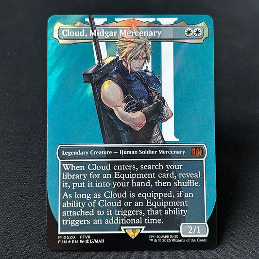 Cloud, Midgar Mercenary - Final Fantasy #520 - Surge Foil