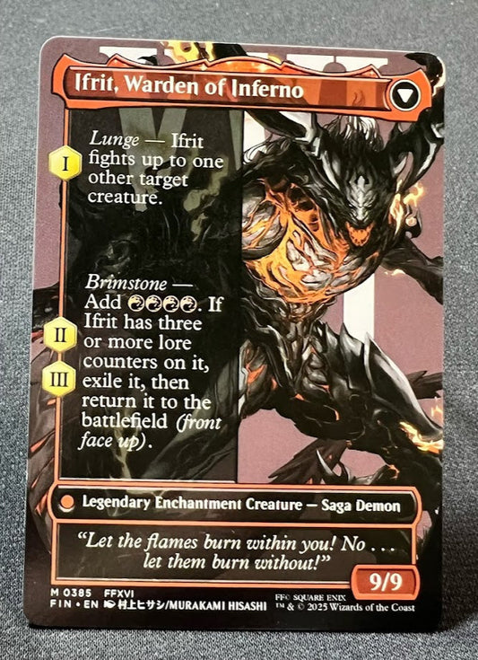 Clive, Ifrit's Dominant // Ifrit, Warden of Inferno - Final Fantasy #385 - No Foil