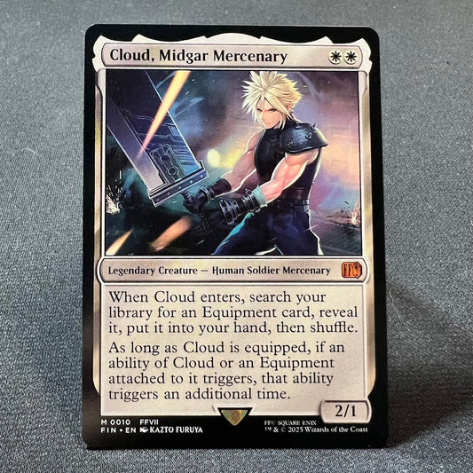 Cloud, Midgar Mercenary - Final Fantasy #10 - No Foil