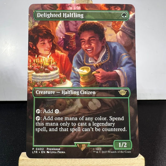 Delighted Halfling - The Lord of the Rings #402 - No Foil