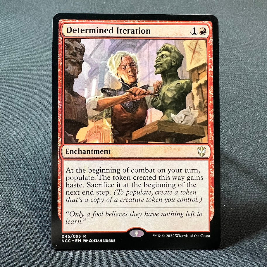 Determined Iteration - Streets of New Capenna Commander #45 - No Foil