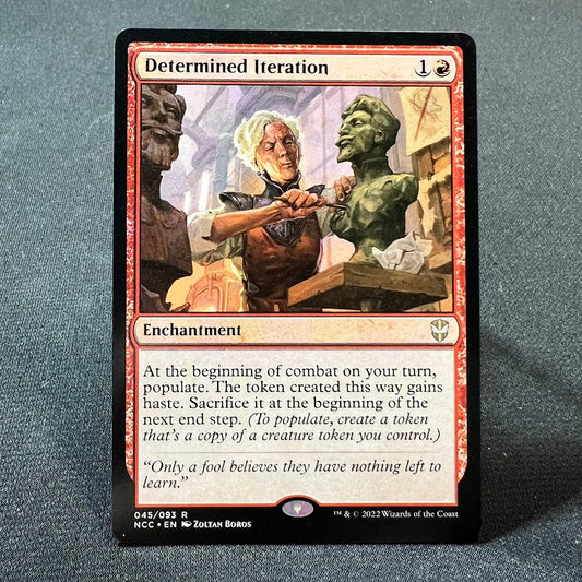 Determined Iteration - Streets of New Capenna Commander #45 - No Foil
