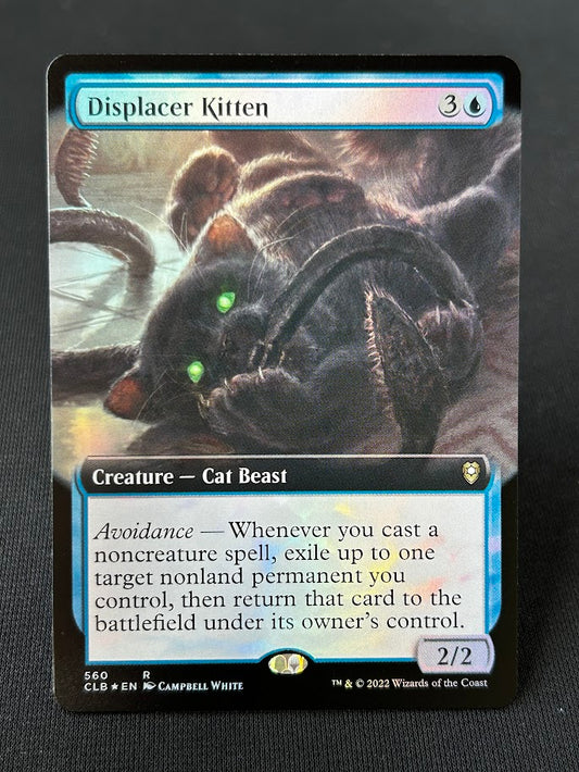 Displacer Kitten - Commander Legends: Battle for Baldur's Gate #560 - Foil