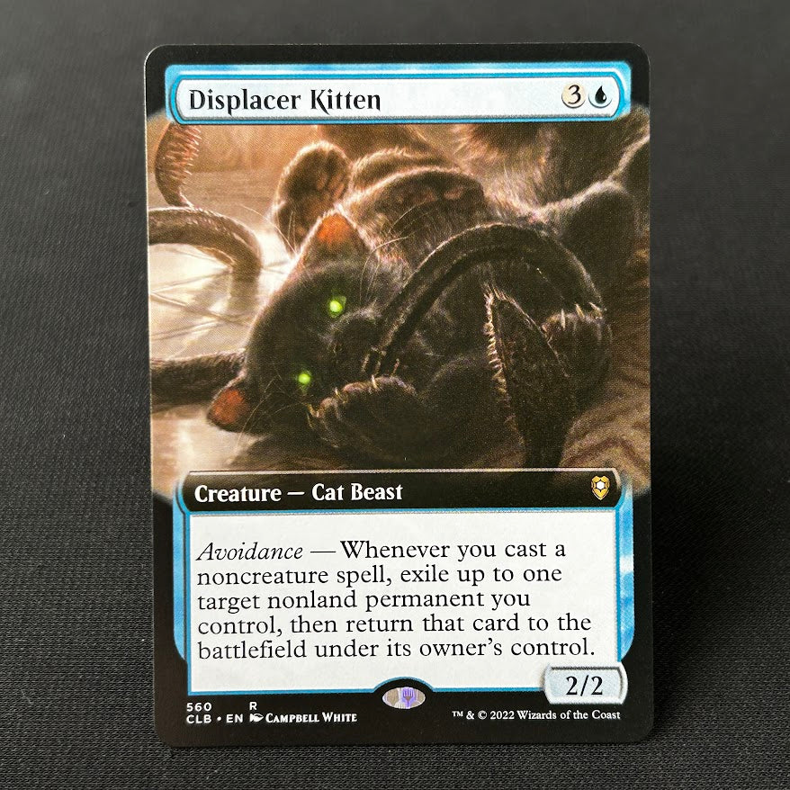 Displacer Kitten - Commander Legends: Battle for Baldur's Gate #560 - No Foil