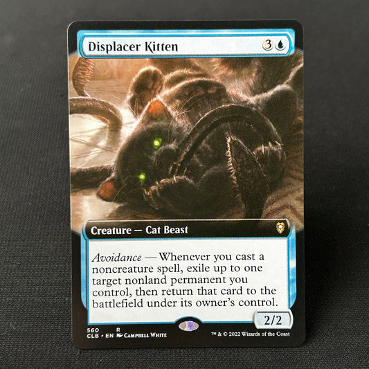 Displacer Kitten - Commander Legends: Battle for Baldur's Gate #560 - No Foil