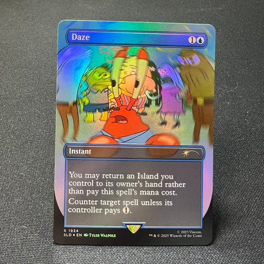 Daze - Secret Lair #1934 - Foil